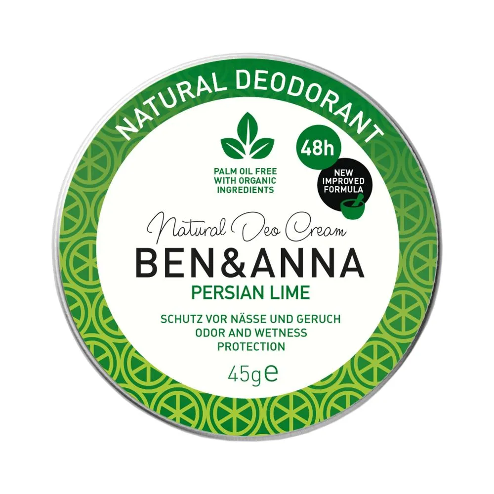 Ben & Anna Dezodorant w kremie Perska limonka (45 g)
