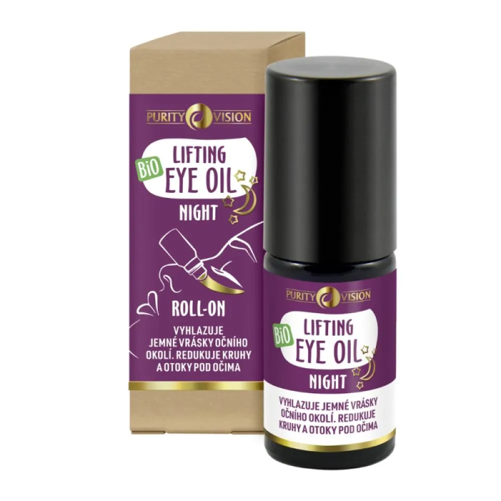 Purity Vision Bio Lifting Eye Oil NIGHT roll-on - 5ml