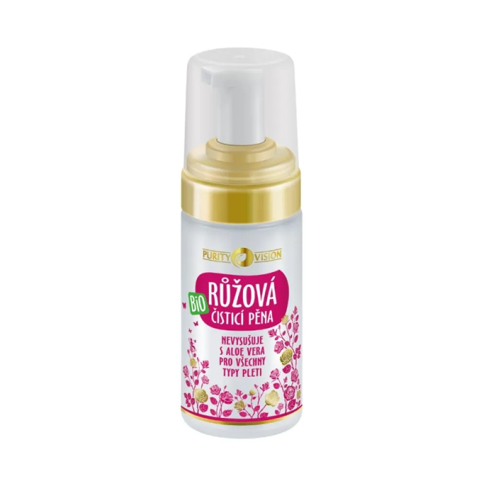 Purity Vision Bio różowa pianka oczyszczająca 90 ml