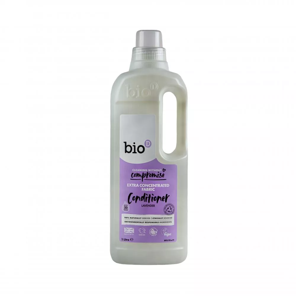 Bio-D Łagodny płyn do płukania tkanin o zapachu lawendy (1 L)