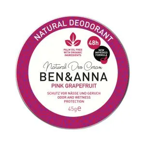 Ben & Anna Dezodorant w kremie Pink Grapefruit (45 g)