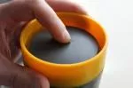 Circular Cup (227 ml) - czarny/różowy - z papierowych kubków jednorazowych