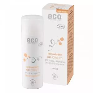 Eco Cosmetics Krem CC SPF 30 BIO - lekki (50 ml) - kompleksowa pielęgnacja Twojej skóry