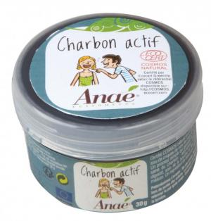 Anaé by Activated charcoal powder (30 g) - czyści zęby i skórę