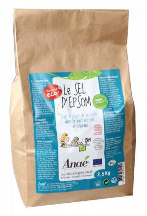 Anaé by Epsom salt (worek 2,5 kg) - do kąpieli, peelingu i ogrodu