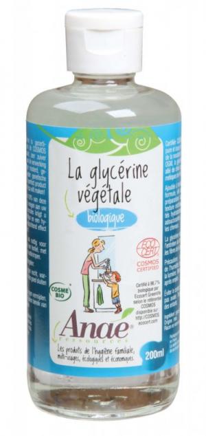 Anaé by Vegetable Glycerin BIO (200 ml) - nawilża i zmiękcza skórę