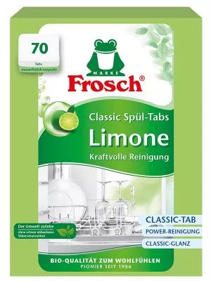 Frosch ECO Classic Tabletki do zmywarki do naczyń Limonka (70 tabletek)
