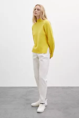 Ecoalf Eucaliptoalf knit woman bright yellow