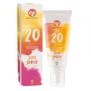 Krem przeciwsłoneczny w sprayu SPF 20 BIO (100 ml) - 100% naturalny, z pigmentami mineralnymi