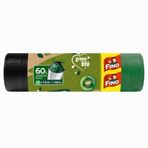 Worki na śmieci zwijane Green Life - 60 l (10 szt.)