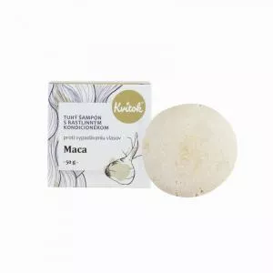Kvitok Sztywny szampon z odżywką Maca XXL (50 g) - stymuluje wzrost włosów