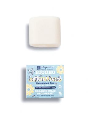 Stały dezodorant Cotton Cloud BIO (40 g) - bez perfum i sody oczyszczonej