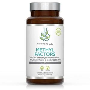 METYL FACTORS - B1 Betaina B2 B6 Kwas foliowy (L-Methylfolate) Witamina B12 i Cynk, 60 kapsułek