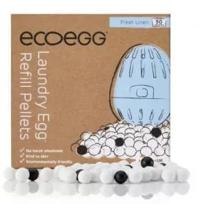 Ecoegg Wkład z jajkiem do prania - 50 prań Świeża bawełna