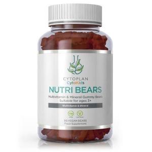 Nutri Bears - żelki, multiwitamina dla dzieci, truskawka 90szt