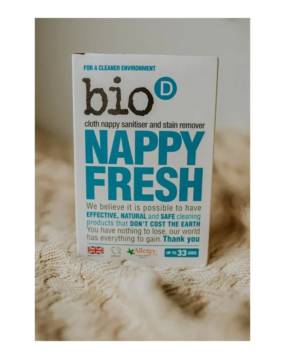 Bio-D Odplamiacz do pieluszek dla dzieci (500 g)