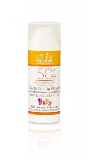 Officina Naturae Bezzapachowy krem przeciwsłoneczny dla dzieci SPF 50 BIO (50 ml)