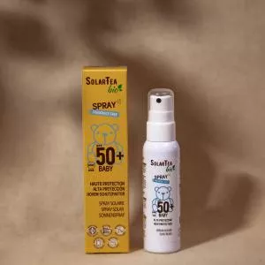 Solar Tea Spray z filtrem przeciwsłonecznym dla dzieci SPF 50 (100 ml) bez zapachu