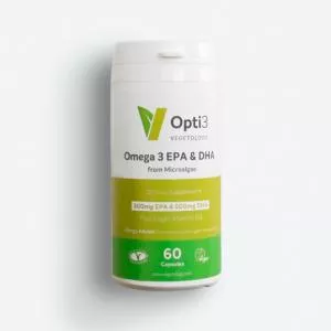 Vegetology Opti3 Omega-3 EPA & DHA z witaminą D 60 kapsułek