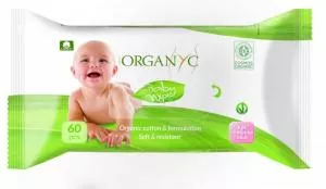Organyc Baby Wet Sanitary Napkins BIO (60 szt.)
