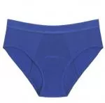 Pinke Welle Majtki menstruacyjne Bikini Blue - Medium - kolor średni. i lekkie miesiączki (XL)