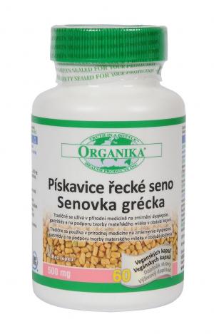 Organika Kozieradka 500 mg, 60 kapsułek