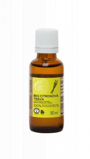 Olejek eteryczny z trawy cytrynowej BIO (30 ml) - pomaga przy przemęczeniu