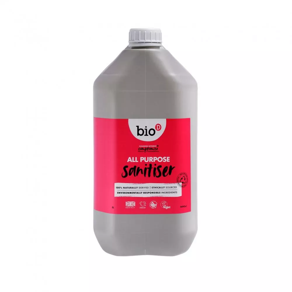 Bio-D Uniwersalny środek czyszcząco-dezynfekujący z olejkiem pomarańczowym - kanister (5 L)