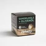 Velvety Kula do kąpieli z oliwą z oliwek - Drzewo sandałowe & Szałwia (50 g)