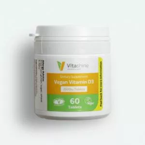 Vegetology Vitashine witamina D3 tabletki 2500 iu 60 tabletek