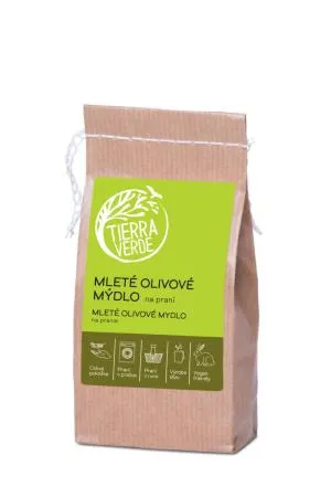 Tierra Verde Mydło do prania z mielonej oliwki (200 g) - nawet do najdelikatniejszej bielizny