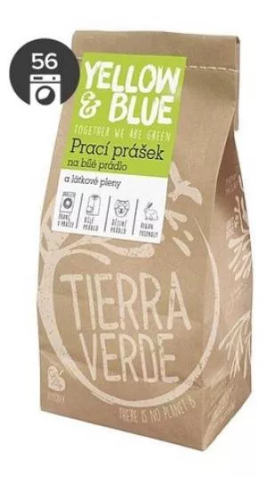 Tierra Verde Proszek do prania białej bielizny i pieluszek INNOVATION (torebka papierowa 850 g)