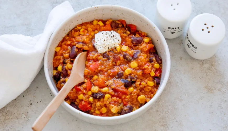 Pyszne i szybkie chili sin carne pełne zdrowia