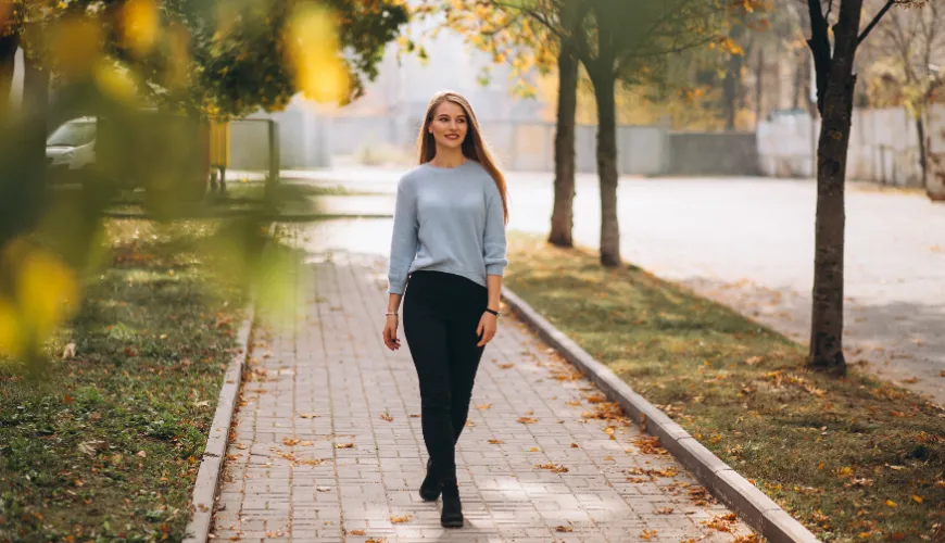 Chodzenie jako codzienna droga do wewnętrznego spokoju