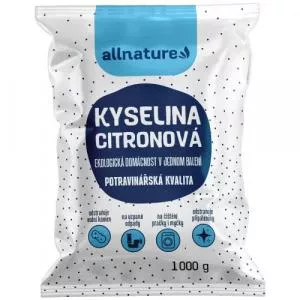 Allnature Kwas cytrynowy 1000 g