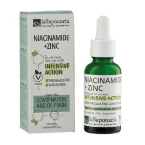 laSaponaria Serum do twarzy - Niacynamid Cynku (30 ml)